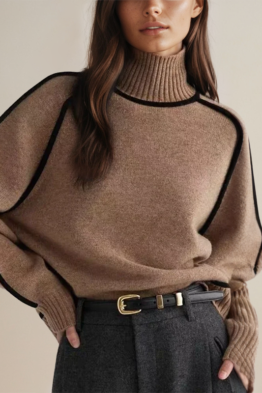 Women's Turtleneck Sweater Luxury Quality