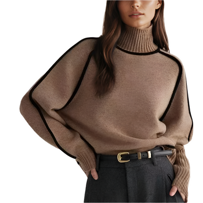 Elegant Women's Soft Turtleneck Sweater