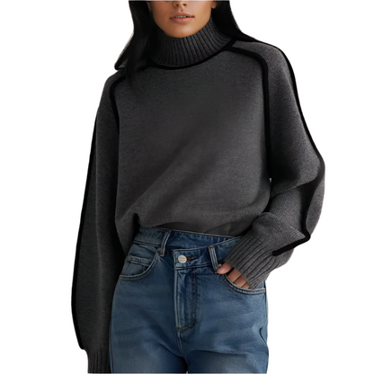 Elegant Women's Soft Turtleneck Sweater