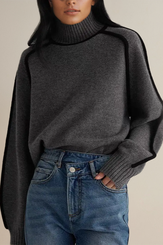 Women's Turtleneck Sweater Luxury Quality