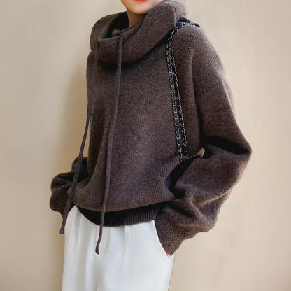 Chunky Wool Jumper Oversized Relaxed Fit