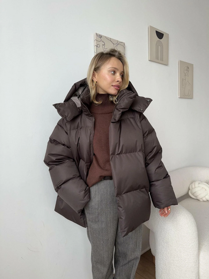 Lightweight Women's Down Jacket Warm Insulated