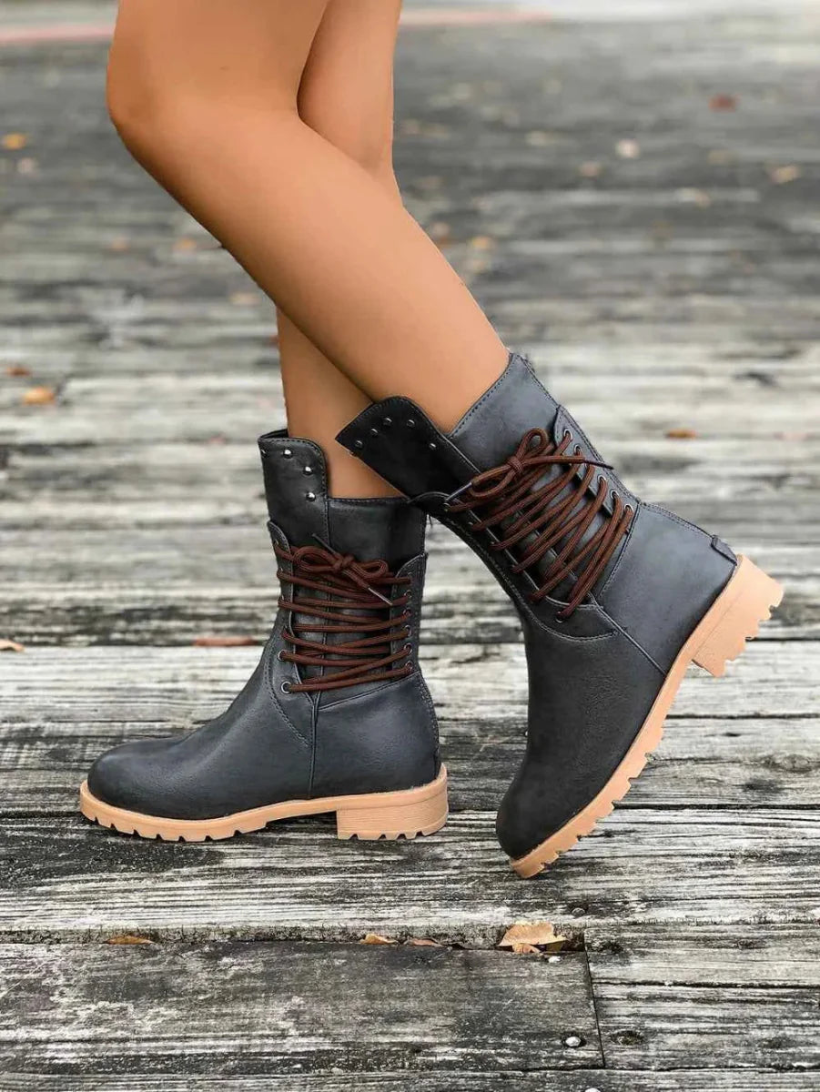 Women's Boots High Lacing