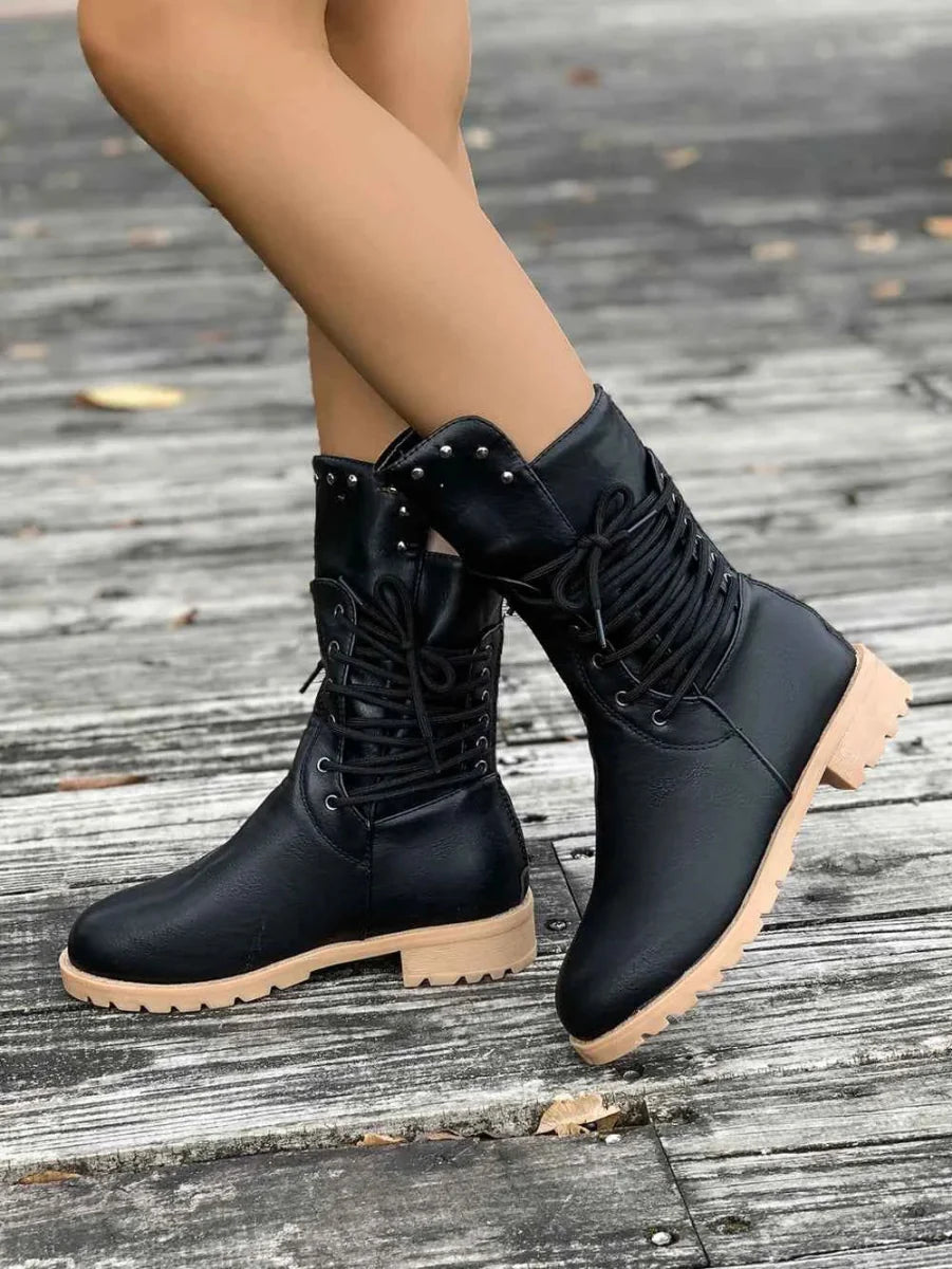 Women's Boots High Lacing