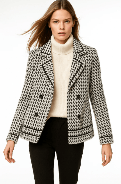 Women's Houndstooth Cardigan