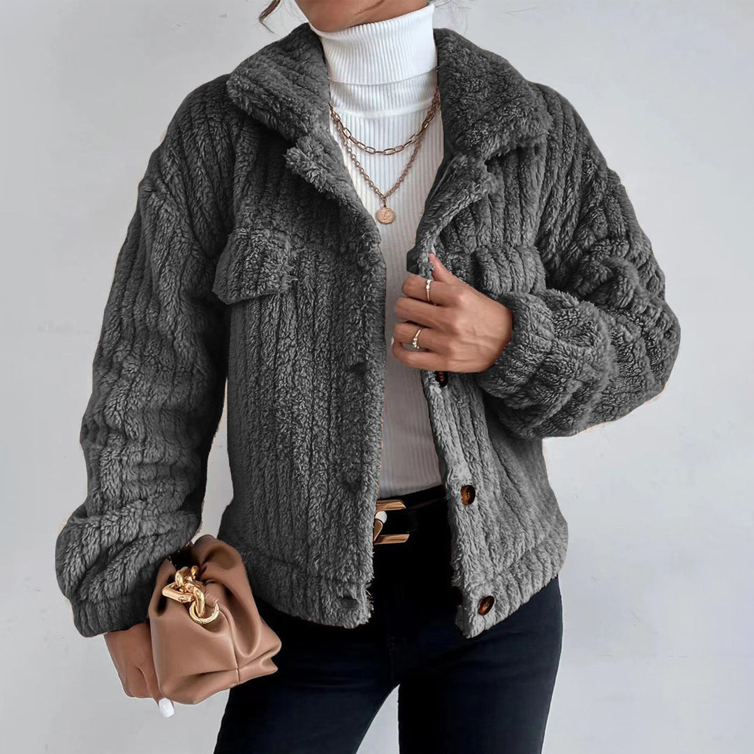 Women's Sherpa Style Winter Jacket