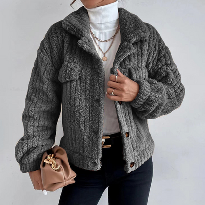 Women's Sherpa Style Winter Jacket