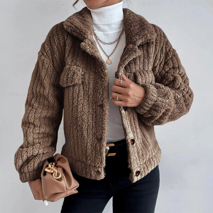Women's Sherpa Style Winter Jacket