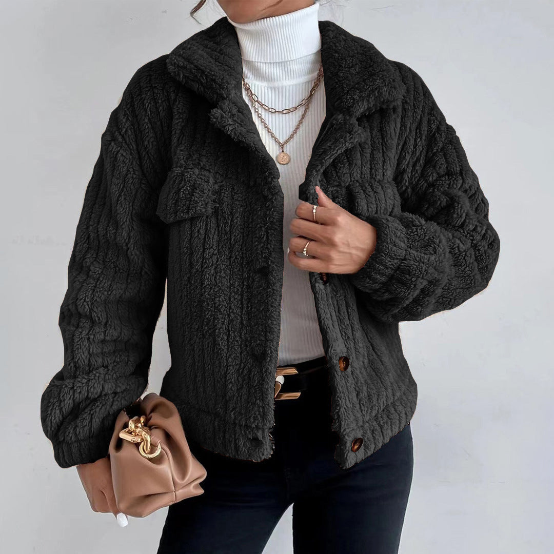 Winterjacke Damen Sherpa Style - IdealeKleiden
