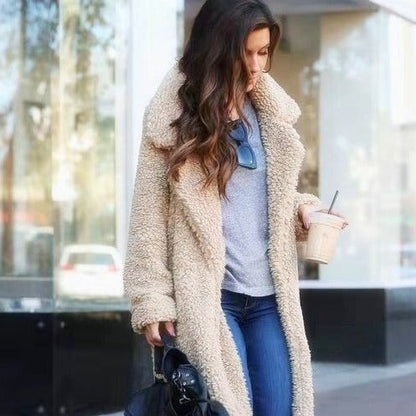 Teddy Coat Women Structured Warm