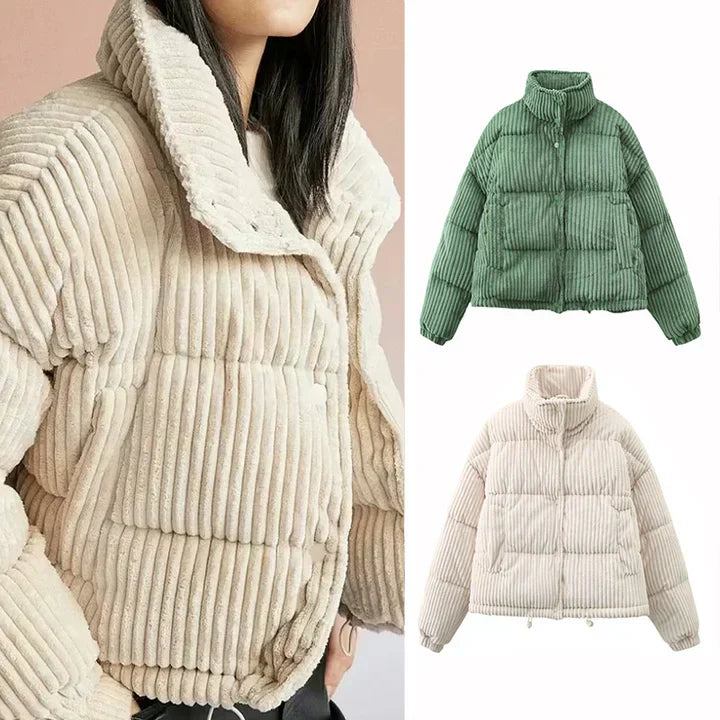 Warme Winterjacke Damen Premium Qualität - IdealeKleiden