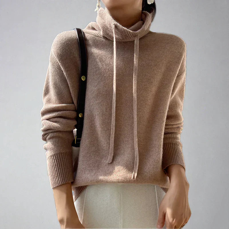 Women's High-Neck Sweater Comfortable