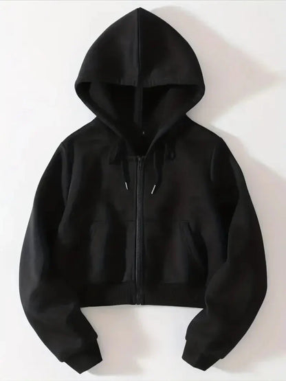 Melissa - Women's Modern Zipper Hoodie