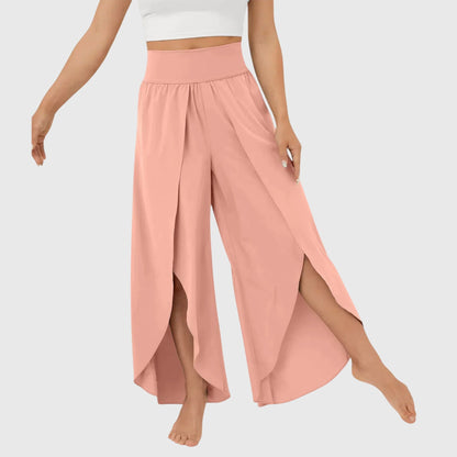 Women's Boho Pants Wide Comfortable Slit