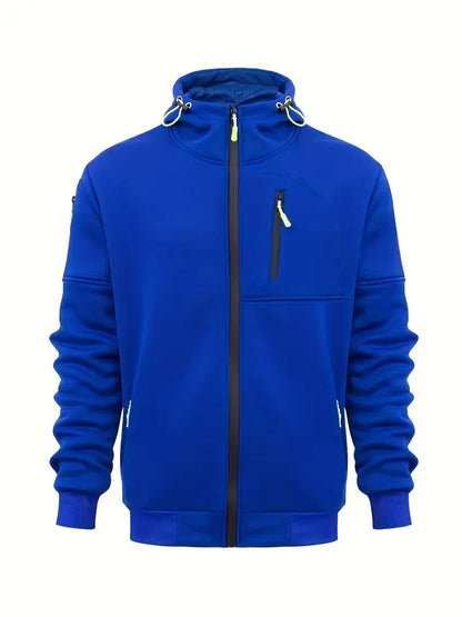 Men's Pullover Hoodie Zipper Warm
