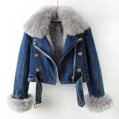 Women's Denim Jacket Trendy Style