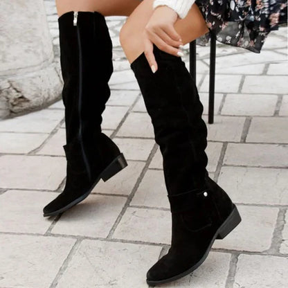 Women's Boots Winter Warm Zipper