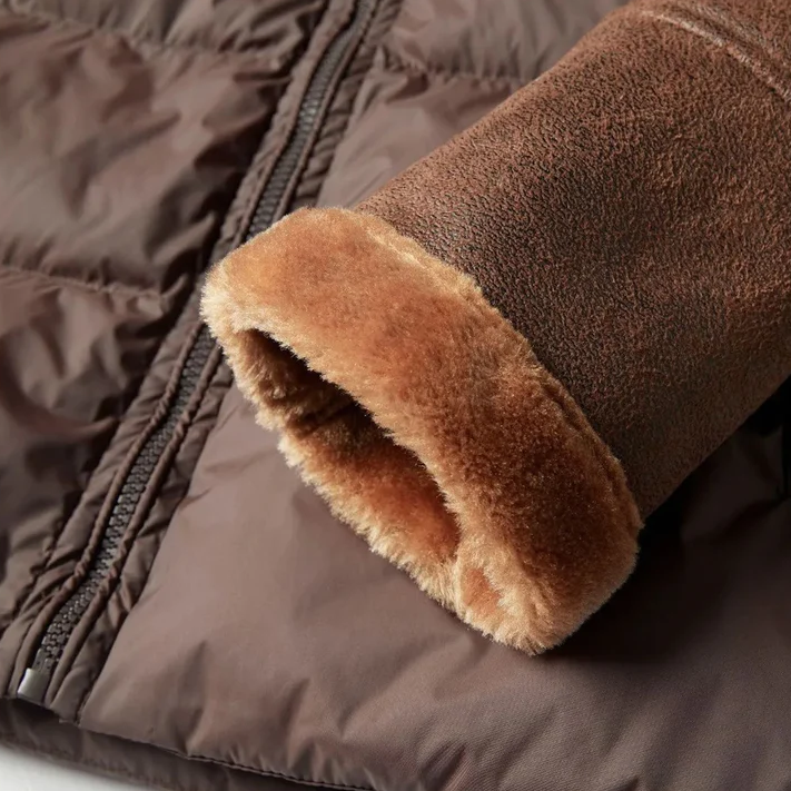 Warme Sherpa Jacke Premium Qualität - IdealeKleiden