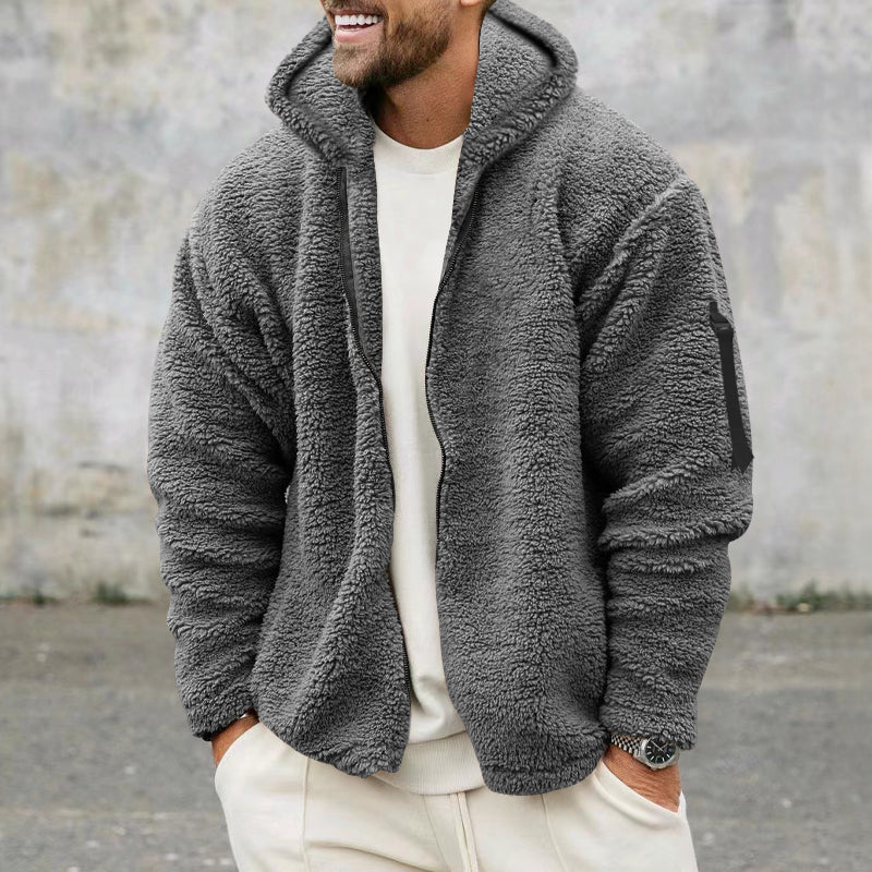 Cozy Men's Hooded Sweater