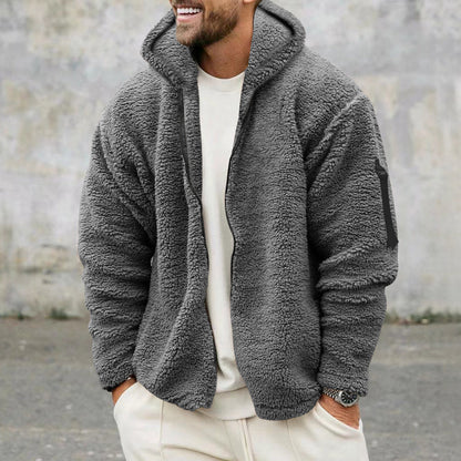 Cozy Men's Hooded Sweater