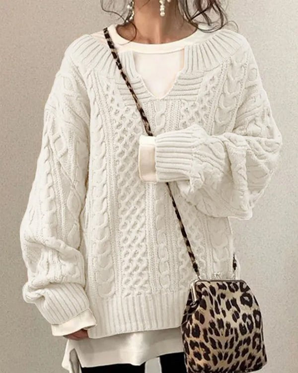 Soft Pullover Cuddly Warm Elegant