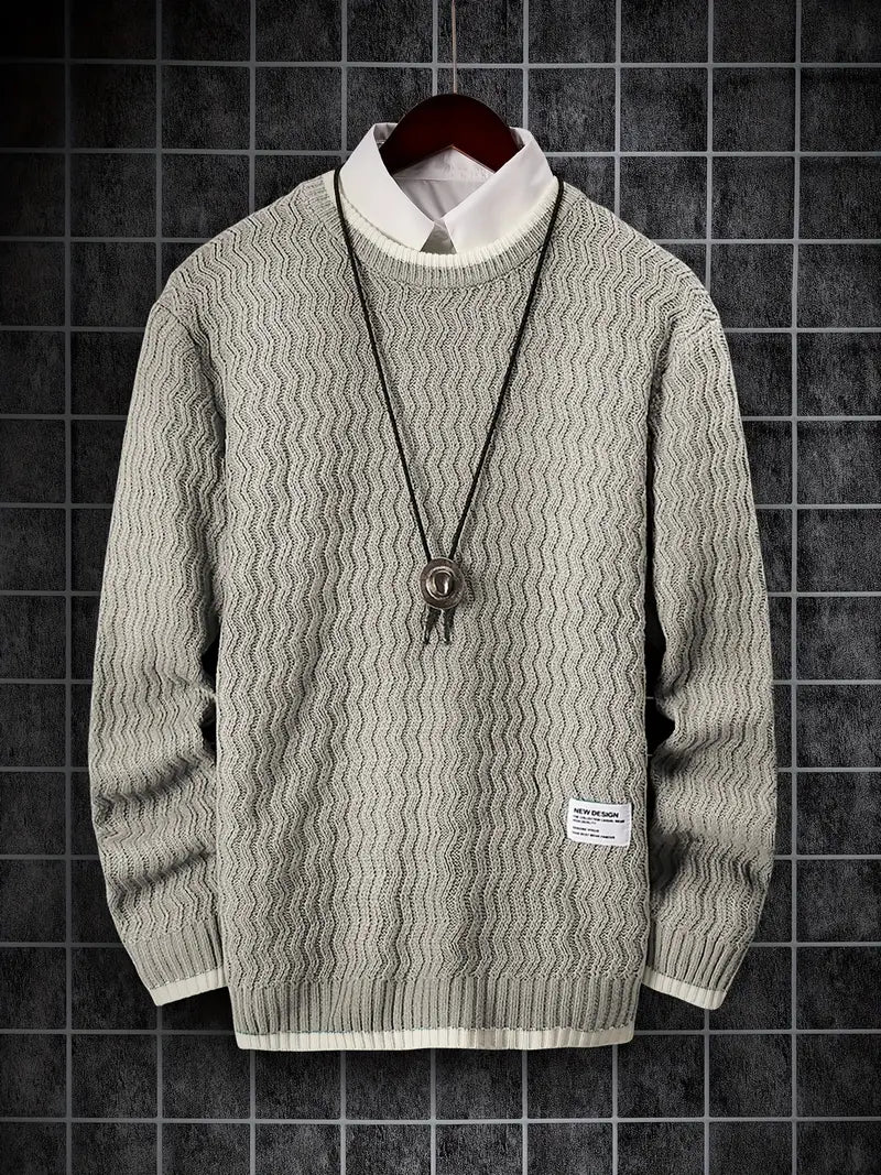 Men's Casual Relaxed Fit Sweater