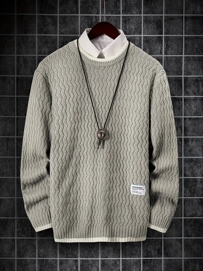 Men's Casual Relaxed Fit Sweater