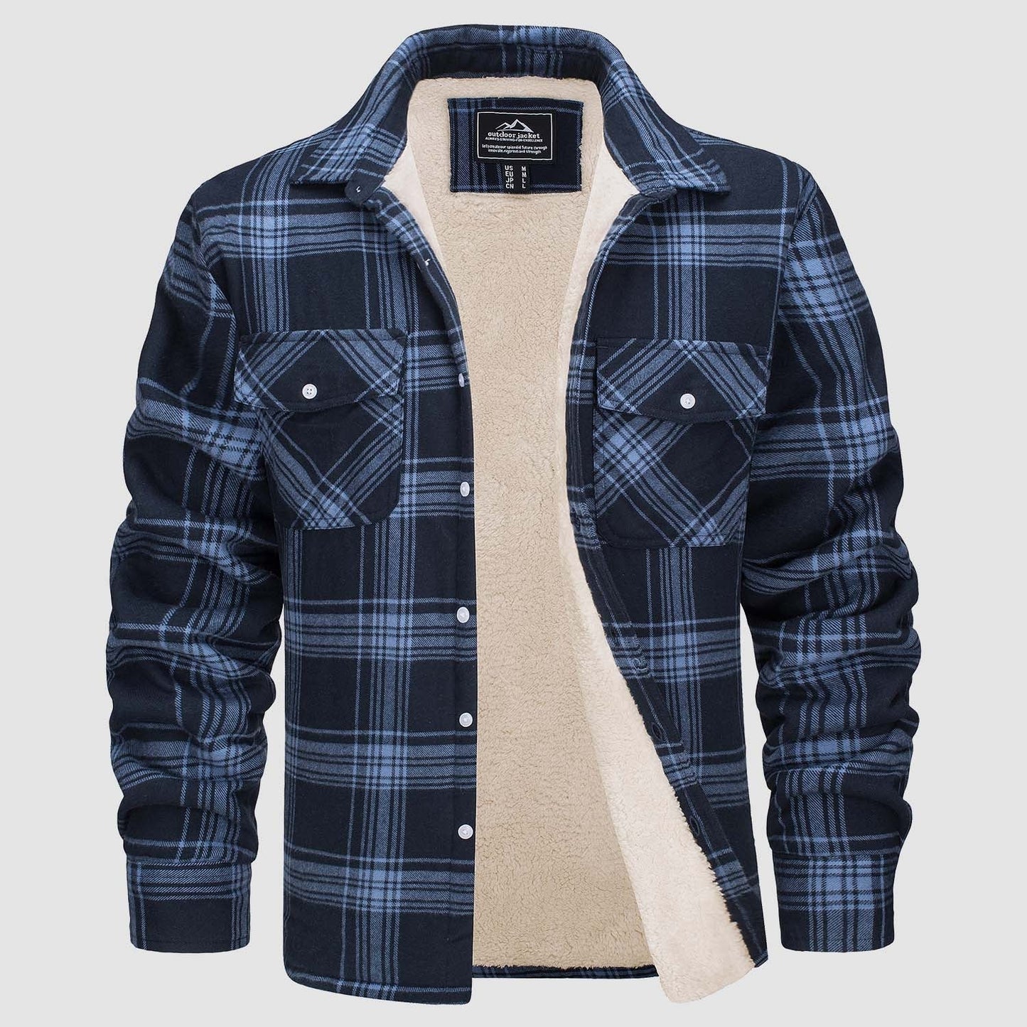 Lined Plaid Jacket Women
