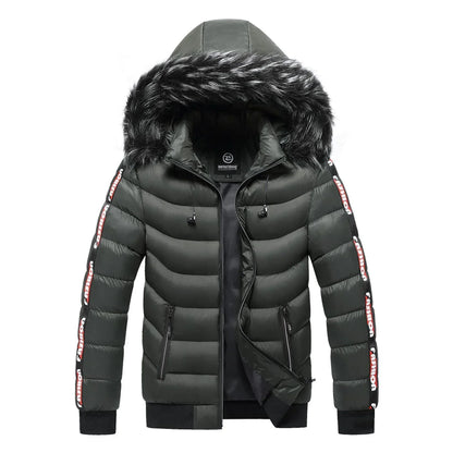 Women's Winter Dress Fur Hood