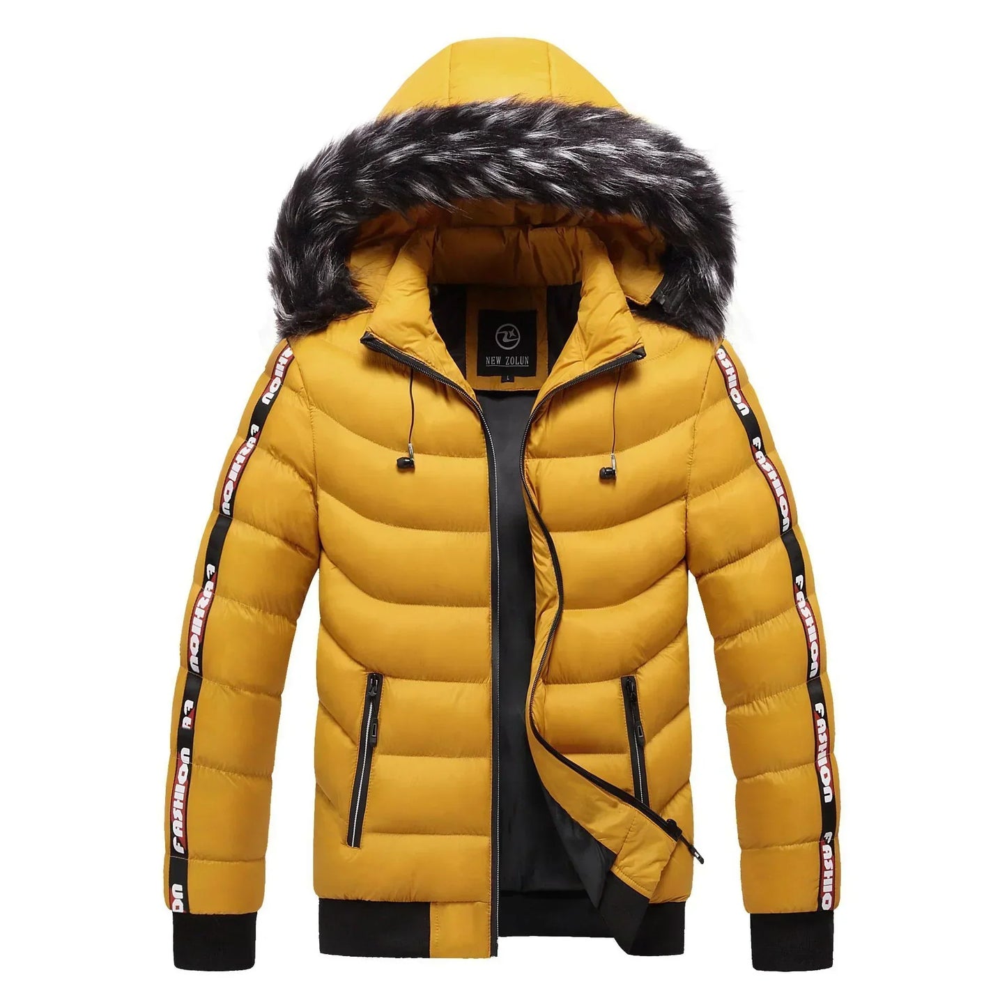 Women's Winter Dress Fur Hood