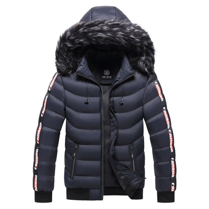 Women's Winter Dress Fur Hood