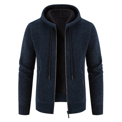 Henry - Men's Warm Fleece Hooded Jacket
