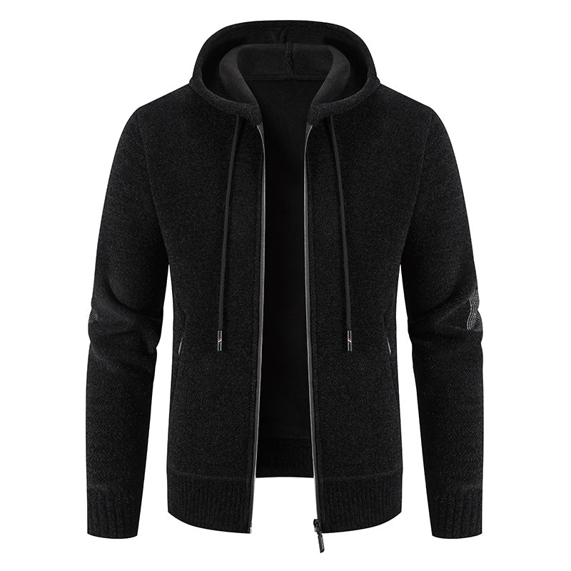 Henry - Men's Warm Fleece Hooded Jacket