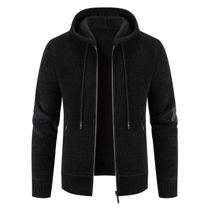 Henry - Men's Warm Fleece Hooded Jacket