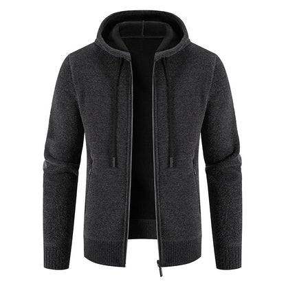 Henry - Men's Warm Fleece Hooded Jacket