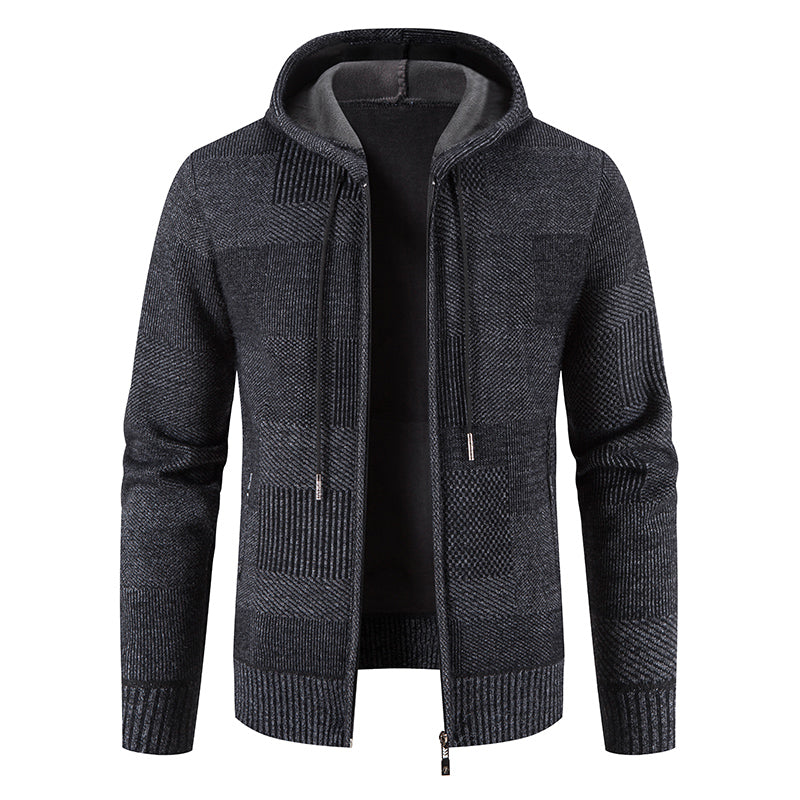 Henry - Men's Warm Fleece Hooded Jacket