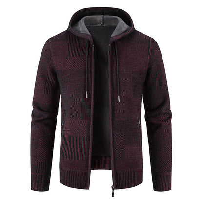 Henry - Men's Warm Fleece Hooded Jacket