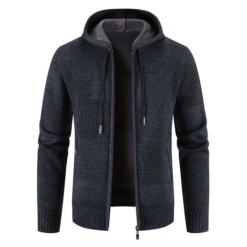 Henry - Men's Warm Fleece Hooded Jacket