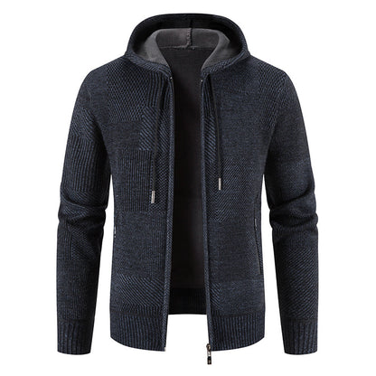 Henry - Men's Warm Fleece Hooded Jacket