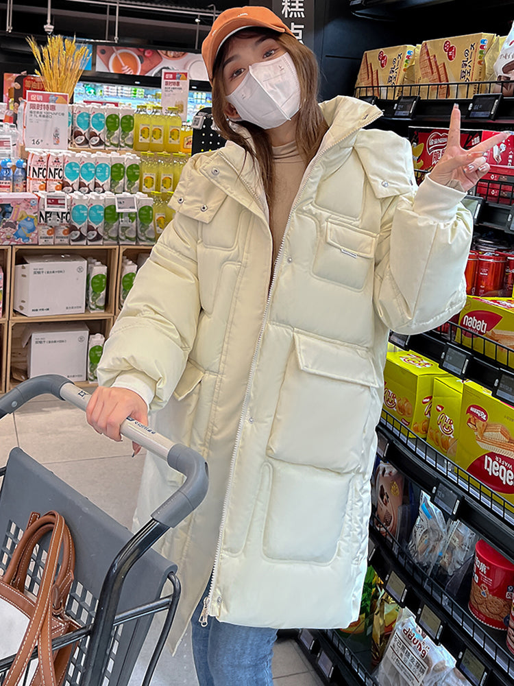 Elegant Women's Long Winter Jacket