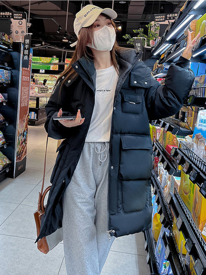 Elegant Women's Long Winter Jacket