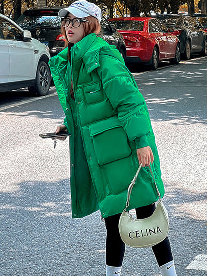 Elegant Women's Long Winter Jacket