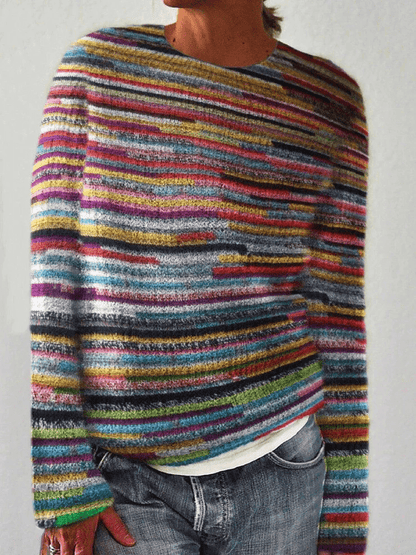 Winterpullover Damen Schick Moderner Stil - IdealeKleiden