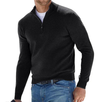 Men's Sweater Zipper Modern Sporty