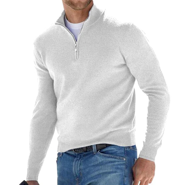 Men's Sweater Zipper Modern Sporty