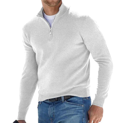 Men's Sweater Zipper Modern Sporty