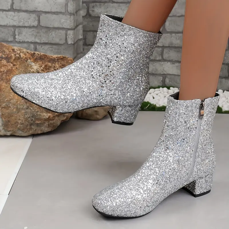 Women's Boots Synthetic Mid Heel
