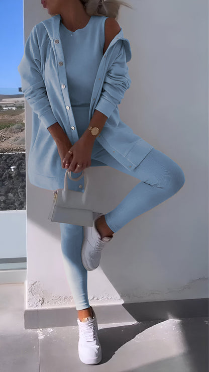 Hoodie Cardigan Cozy