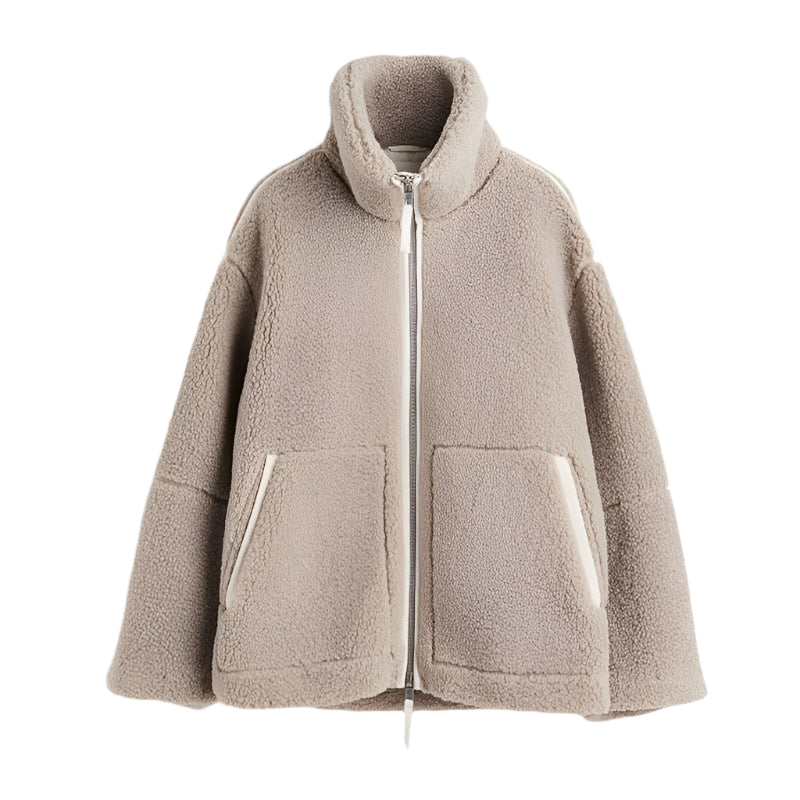 Soft Fleece Jacket Women's Teddy Jacket Warm