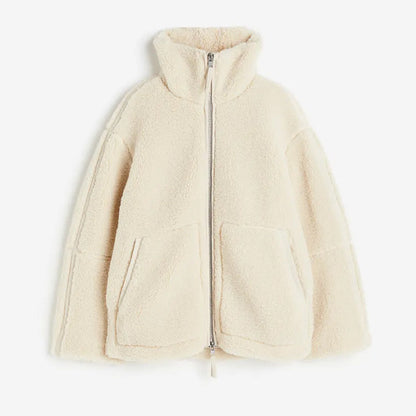Soft Sherpa Jacket Oversized Warm